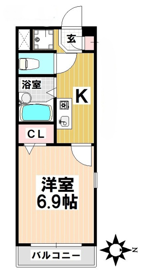 【間取り】 | アイリス・コート