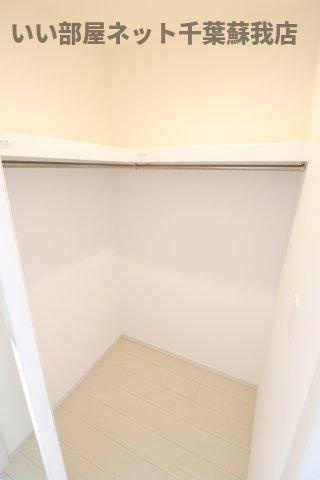 グレイス千葉中央Ⅱの収納|ウォークインクローゼット