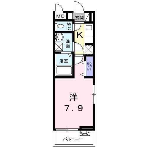 Ｂｅｌｌｅ　Ｆｌｅｕｒの間取り