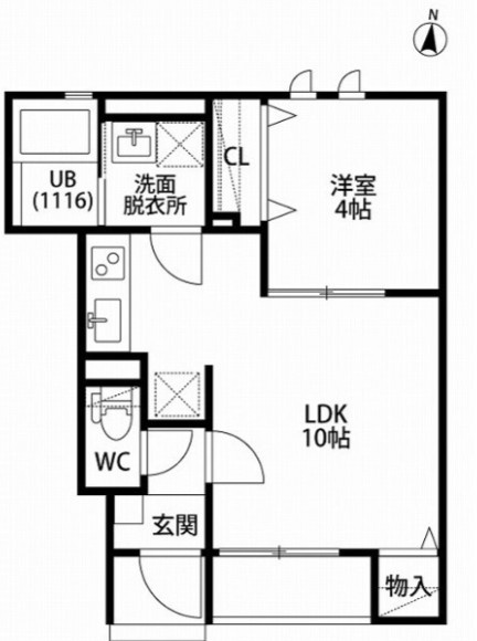 アムール　K&MⅡの間取り