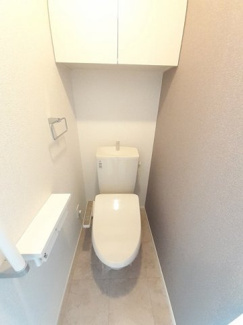 【トイレ】 | デーア　Ｂ | ゆったりとした空間のトイレです