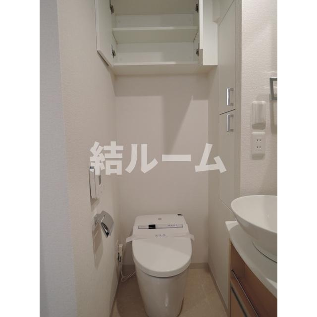 豊島区目白５丁目の賃貸マンションのトイレ