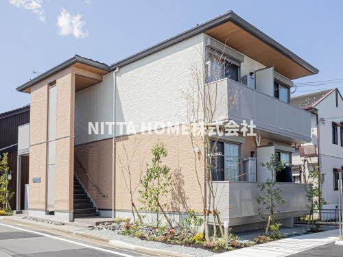 シャーメゾンＨＡＮＡＴＡ南岡の外観|インターネット無料！駅から徒歩圏内◎エコジョーズ採用しています＊