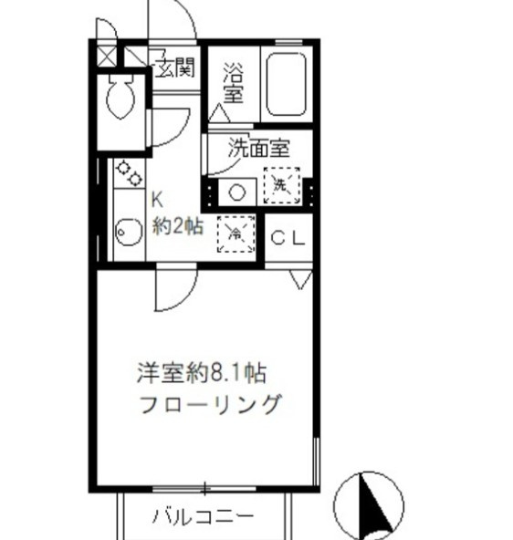 プレシャス　ジュノーの間取り