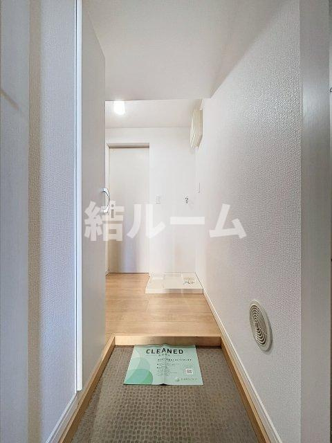 板橋区大山金井町のアパートの玄関