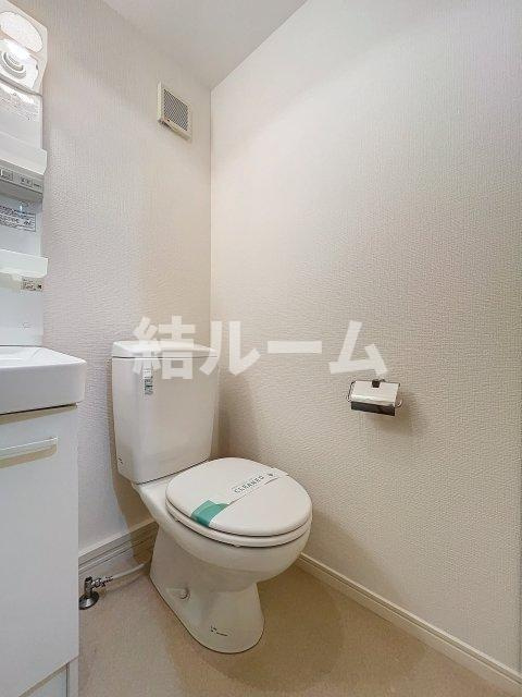 板橋区大山金井町のアパートのトイレ