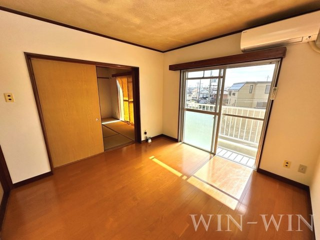 朝日マンションの寝室|イメージ（同建物内別部屋の写真です）