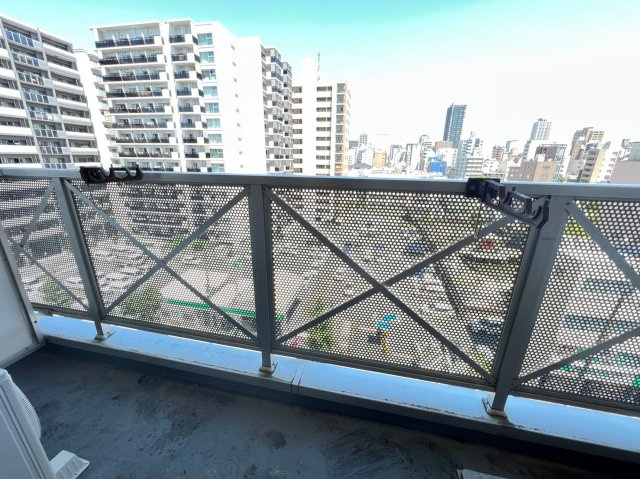 ノールハイツのバルコニー