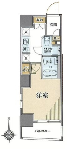 ドムス・スタイル両国の間取り
