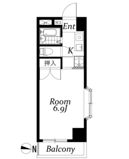 ハイコーポ小泉５.６の間取り