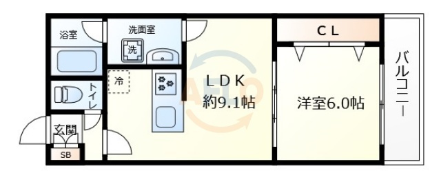 ル・ヴェール黒崎町の間取り|ル・ヴェール黒崎町　間取り