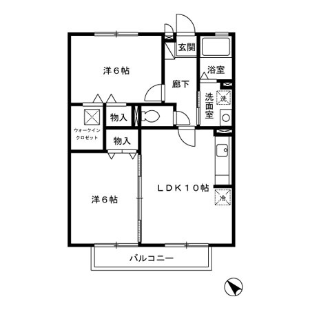 【間取り】 | リビングタウン西寺方町