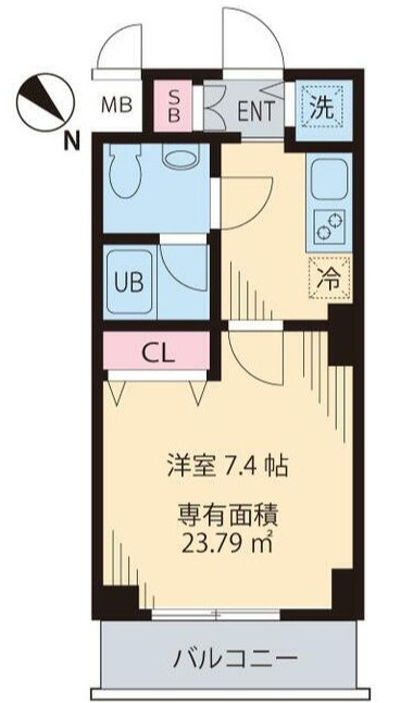 南海サザンコート行徳 の間取り