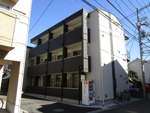 サンドニエル西尾久の外観|閑静な住宅街にあるアパートです。
