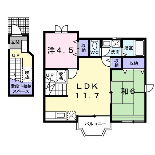 ラ・ポールの間取り