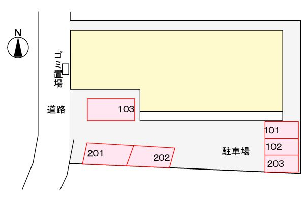 ラ・ポールの区画図