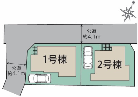【区画図】 | JR南武線「武蔵新城」新築分譲