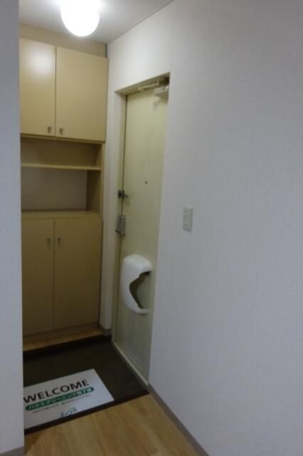 タウンハウス十日市場Ｃ棟の玄関
