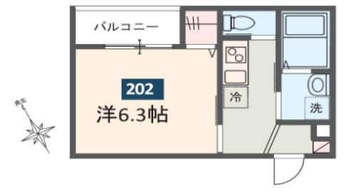 ＭＥＬＤＩＡ行徳Ⅲの間取り