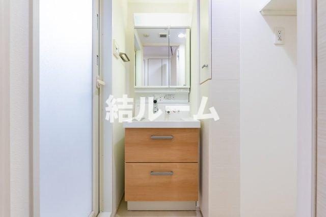 板橋区蓮根３丁目の賃貸マンションの洗面所