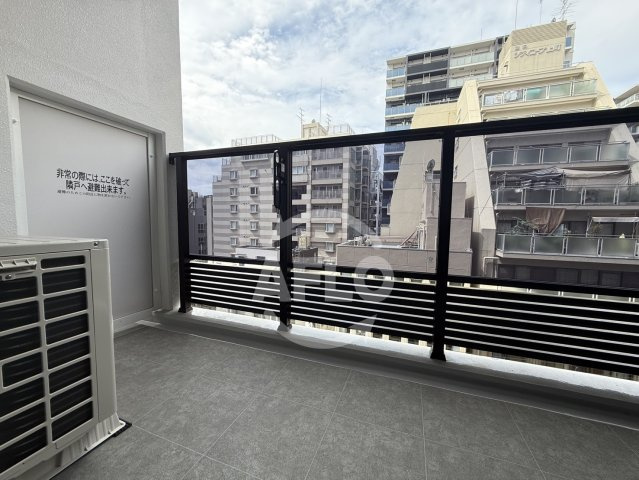 ルフォンプログレ天満橋マークスのバルコニー|ルフォンプログレ天満橋マークス　バルコニー