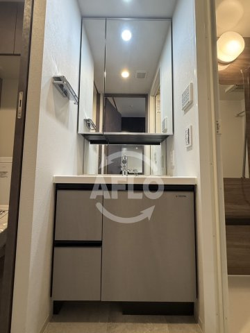 ルフォンプログレ天満橋マークスの独立洗面台|ルフォンプログレ天満橋マークス　独立洗面台