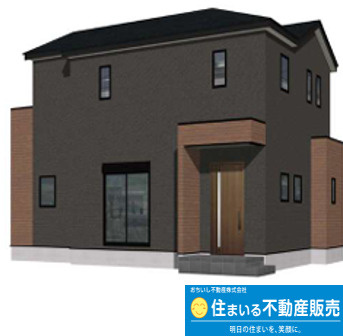 早良区有田6丁目1期　1号棟の外観パース