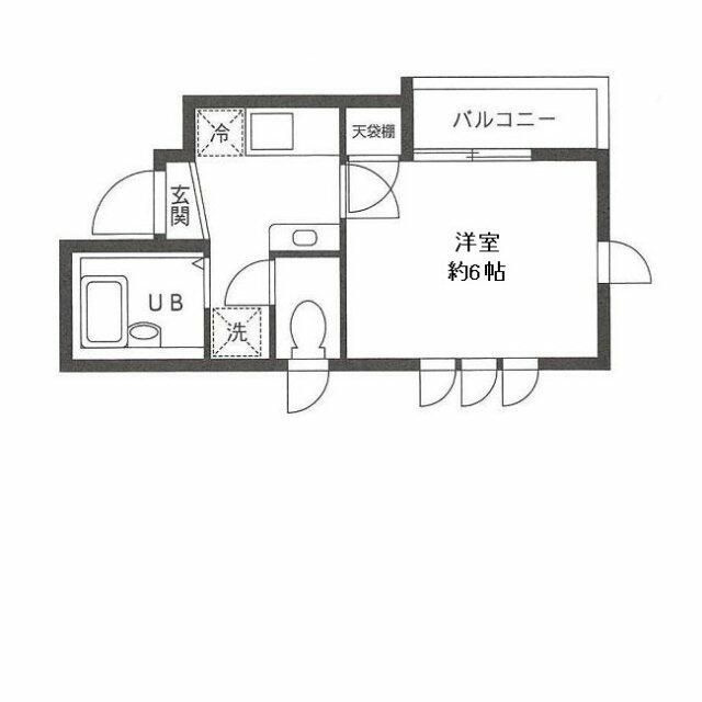 ヴァレー中落合の間取り|間取りです。