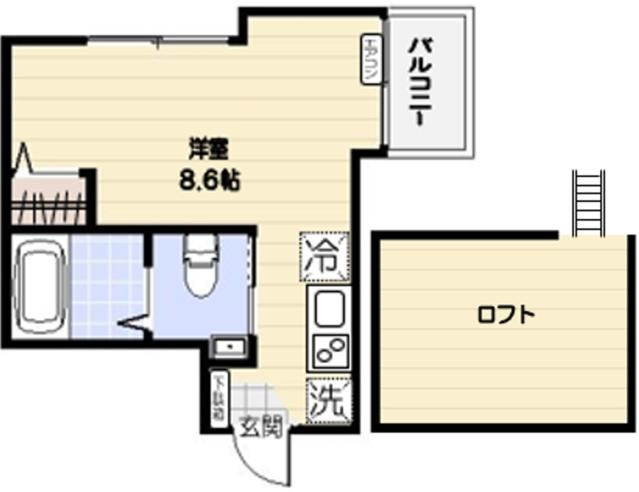 コーラルヴィラの間取り|間取りです。