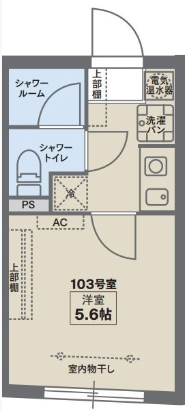 COCOFLAT　NISHI-OIの間取り