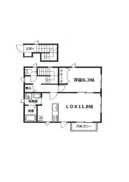 ラグランジュⅡの間取り