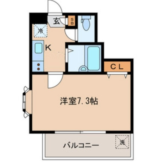 サンクエトワールの間取り|間取りです。