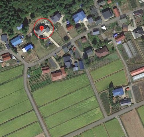 鳥海伏見中古住宅の前面道路含む現地写真