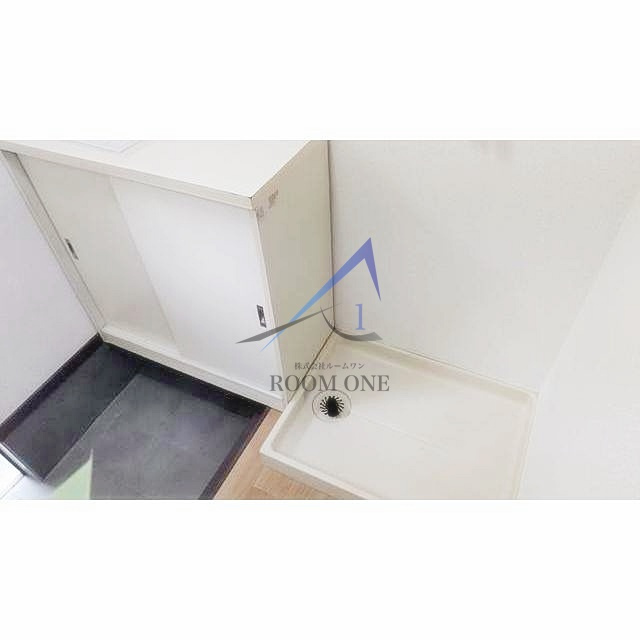 亀戸ハイツの設備|洗濯機置き場です。