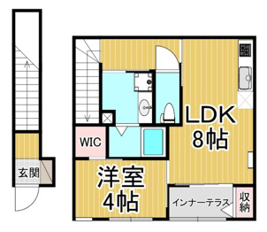 プランドール豊町の間取り
