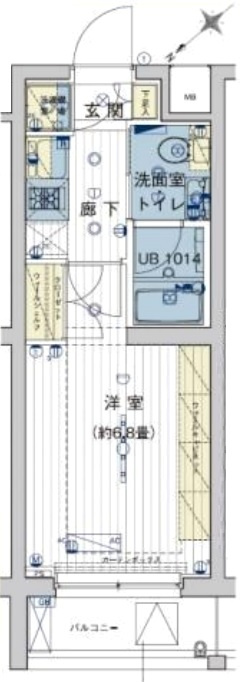 ブライズ上池台の間取り