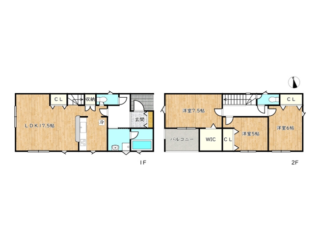 【間取り】 | 姫路市勝原区山戸第5／全4棟