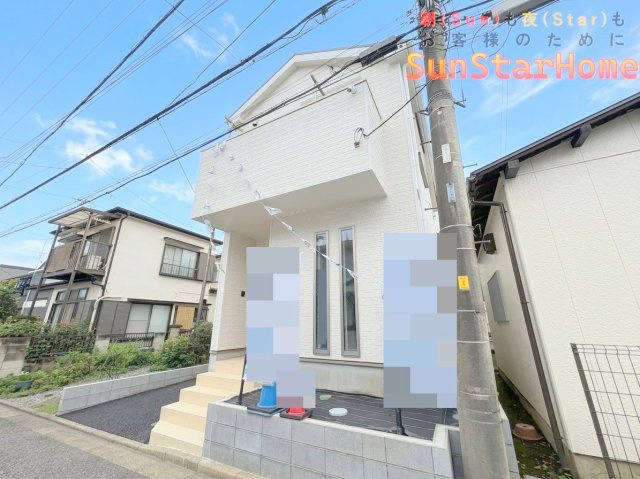 【サンスターホーム】福生市北田園1丁目　制振装置付き新築戸建1棟の外観