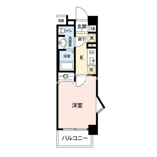 プレール中延の間取り