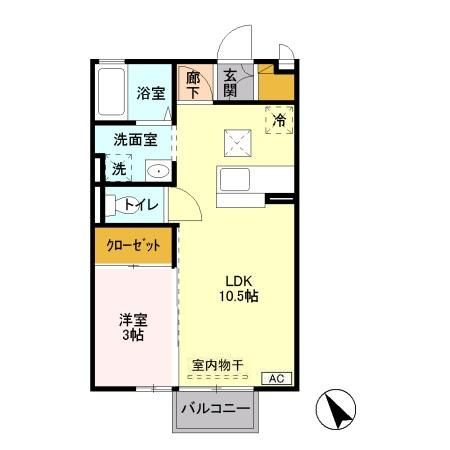 フォレストピア吉沢の間取り