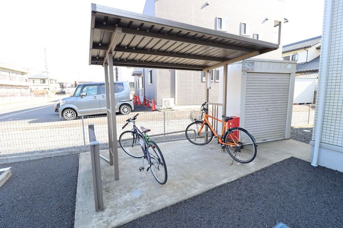 フォレストピア吉沢のその他共用部分|駐輪場です