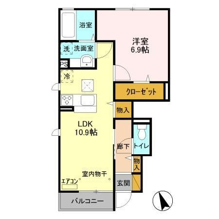 ドッググレイスコートの間取り