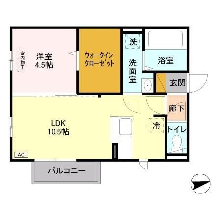 グレイス平須の間取り