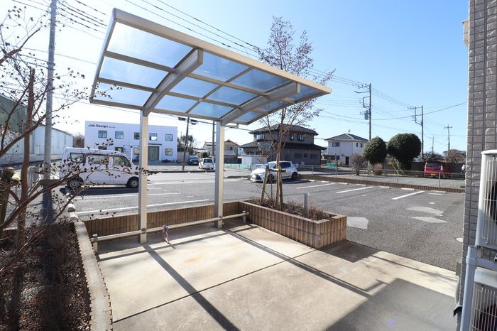 グレイス平須のその他共用部分|駐輪場です