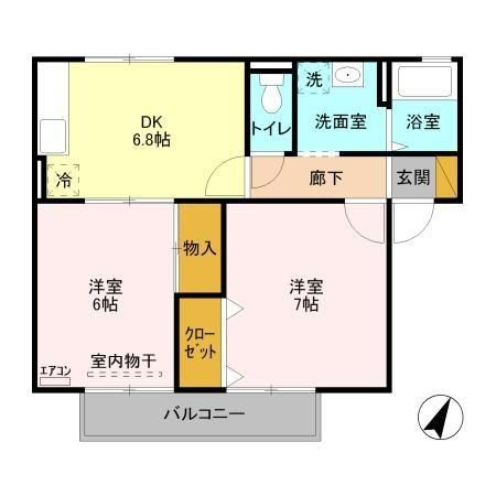 リード住吉の間取り