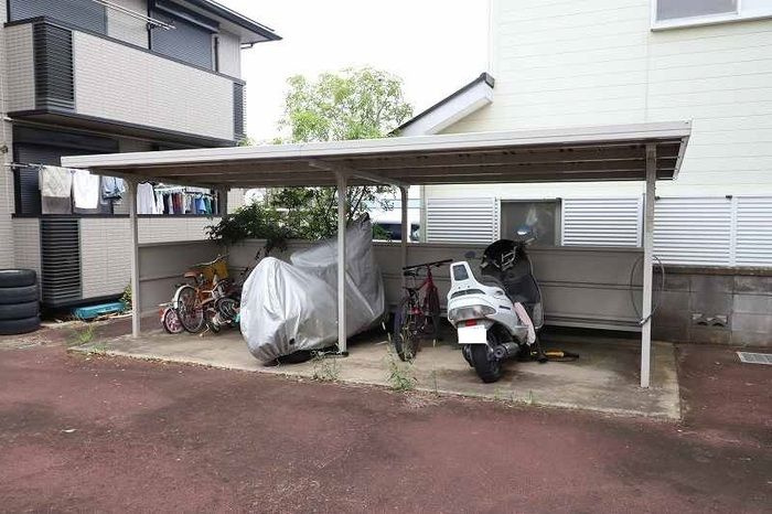 マノワール　Bのその他共用部分|駐輪場です