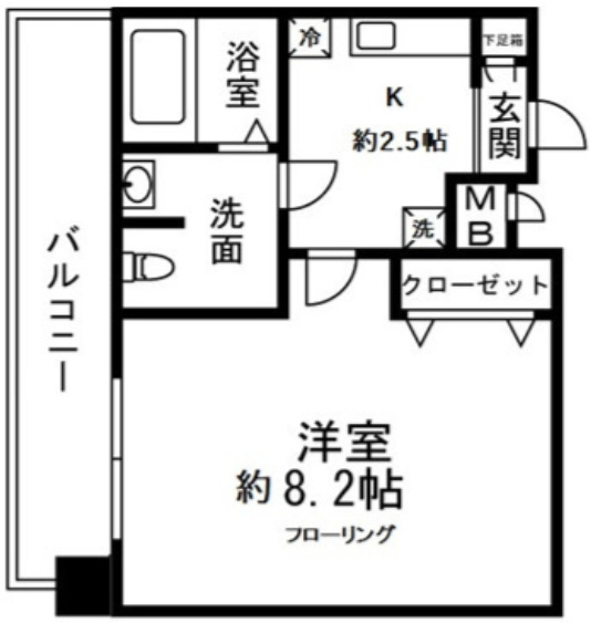 シティコート所沢の間取り
