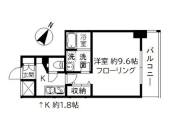 エレンシアK小岩の間取り