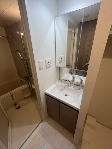 Ｍ－ＲＥＳＩＤＥＮＣＥ亀戸の洗面所|ゆったりとスペースのある洗面所