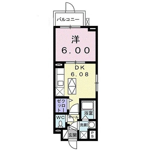 ビーチサイド　パークの間取り|間取りです。